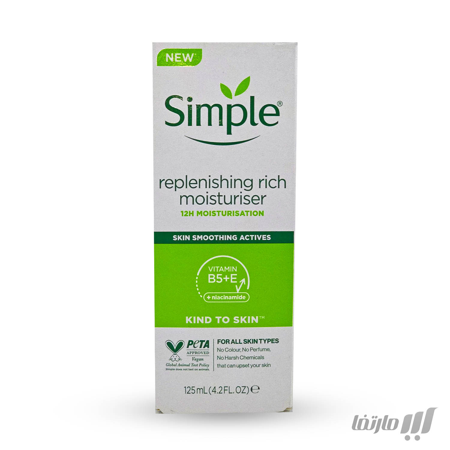 مرطوب کننده قوی Simple مدل Replenishing Rich با ماندگاری 12 ساعته