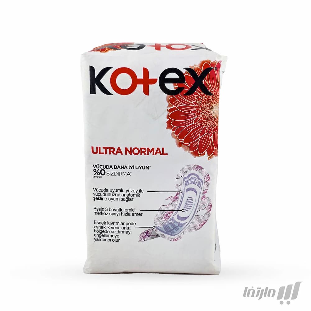 نوار بهداشتی کوتکس مدل Ultra Normal بسته 24 عددی